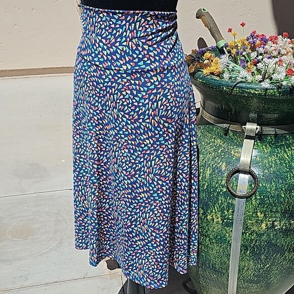 Lularoe Azure style skirt size large - Picture 3 of 4
